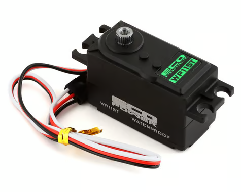 EcoPower WP115T Low Profile Waterproof High Torque Metal Gear Servo for 1/10 2wd Buggies